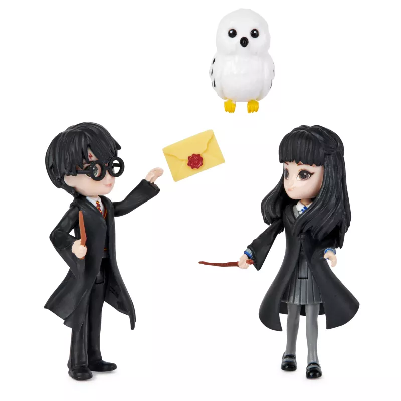 Wizarding World, Magical Minis Harija Potera un Čo Čenas draudzības komplekts ar radību, bērnu rotaļlietas no 5 gadu vecuma
