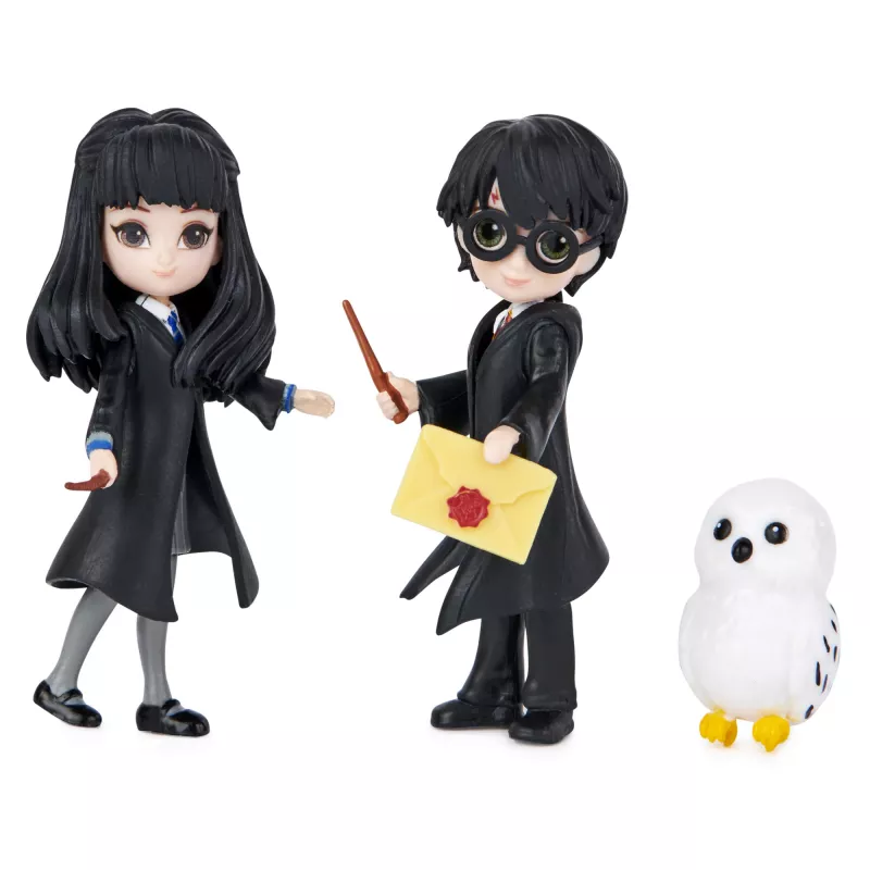 Wizarding World, Magical Minis Harija Potera un Čo Čenas draudzības komplekts ar radību, bērnu rotaļlietas no 5 gadu vecuma
