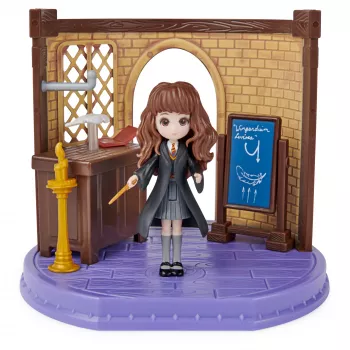 Wizarding World Harijs Poters, Burvestību klase Magical Minis ar ekskluzīvu Hermiones Grendžeras figūriņu un piederumiem, bērnu rotaļlietas vecumam no 5 gadiem