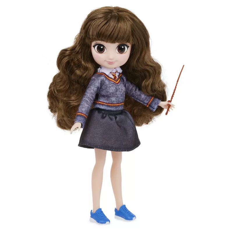 Wizarding World Harry Potter, 8 collu izcilā Hermiones Grendžeras lelle ar 5 aksesuāriem un 2 tērpiem, dāvanu komplekts, rotaļlietas bērniem no 6 gadu vecuma