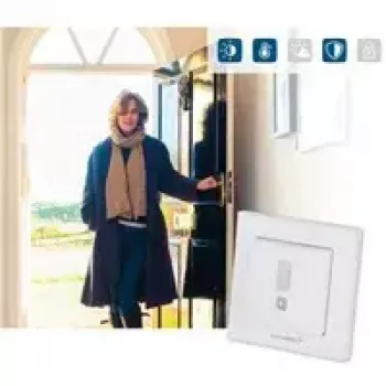 Kustību detektors Homematic IP HmIP-SMI55-2 55 mm rāmis iekštelpām