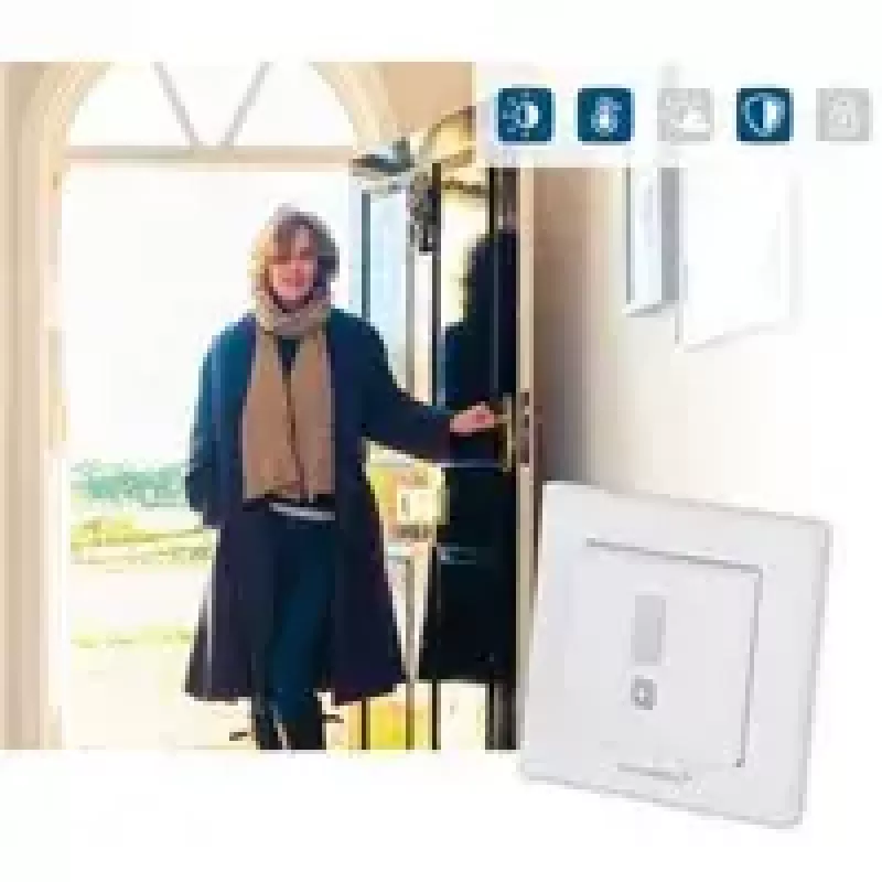 Kustību detektors Homematic IP HmIP-SMI55-2 55 mm rāmis iekštelpām