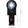 Bosch 2 608 900 012 daudzfunkciju instrumenta piederums Iegremdējamais griezējasmens