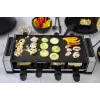 Unold 48730 rakletes grils 8 personām 1200 W melns, nerūsējošais tērauds