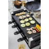 Unold 48730 rakletes grils 8 personām 1200 W melns, nerūsējošais tērauds