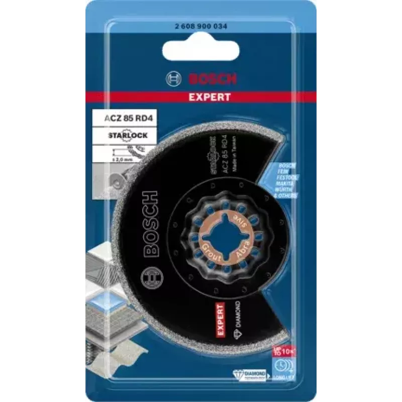 Bosch 2 608 900 034 dimanta asmens 8,5 cm segmentēta loka dimanta asmens