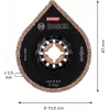 BOSCH javas noņemšanas instruments Expert AVZ 70 RT4 Grout + Abrasive, Ø 70 mm, zāģa asmens 10 gab., Carbide-RIFF, griešanas platums 2,5 mm