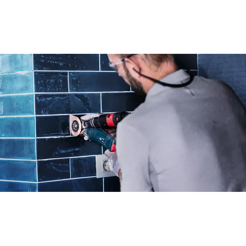 BOSCH javas noņemšanas instruments Expert AVZ 70 RT4 Grout + Abrasive, Ø 70 mm, zāģa asmens 10 gab., Carbide-RIFF, griešanas platums 2,5 mm
