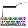 Mehāniska kompakta 60% klaviatūra Sharkoon SKILLER SGK50 S4 — vadu USB, QWERTY vācu izkārtojums, RGB fona apgaismojums, 1,5 m kabelis, melna