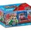 Playmobil kravas noliktavas komplekts PLAYMOBIL 70773 ar iekraušanas rampu un autoiekrāvēju
