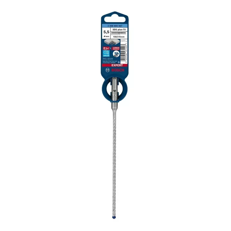 Urbja uzgalis Bosch SDS plus-7X 5.5 mm 215 mm