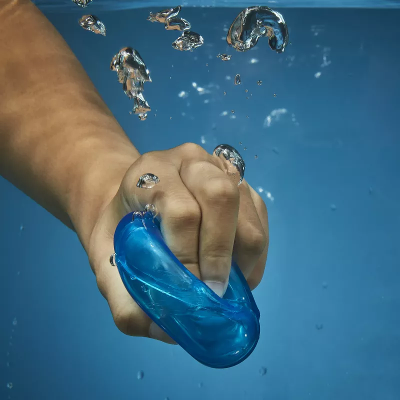 Ūdens baloni HASBRO Nerf Super Soaker Hydro Balls — iebūvēta ūdens tvertne, 6 gab., plastmasa, zila/dzeltena, vecumam 6+