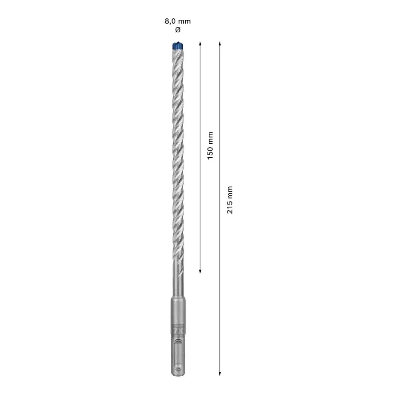 Urbis Bosch SDS plus-7X 8mm 215mm