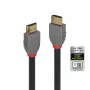 Lindy 0,5 m Ultra ātrdarbīgs HDMI kabelis, Anthra Line