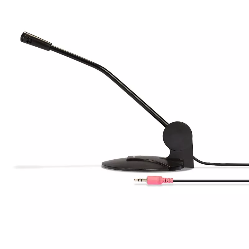 Lindy 3,5 mm audio galda mikrofons, konferences mikrofons, 54 dB, 30 - 10000 Hz, 0,5%, 2200 Ω, vienvirziena