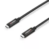 Lindy 5m Active USB 3.2 Gen 2 C/C kabelis, 5 m, USB C, USB C, USB 3.2 Gen 2 (3.1 Gen 2), 10 Gbit/s, melna