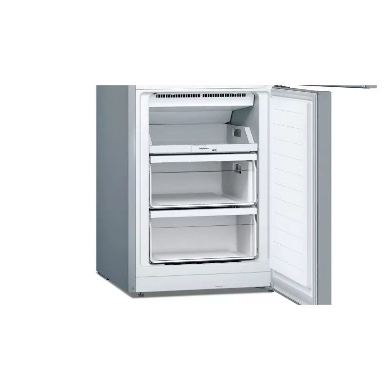 Bosch Serie 2 KGN33NLEB ledusskapis ar saldētavu Brīvstāvošs 282 L Nerūsējošais tērauds