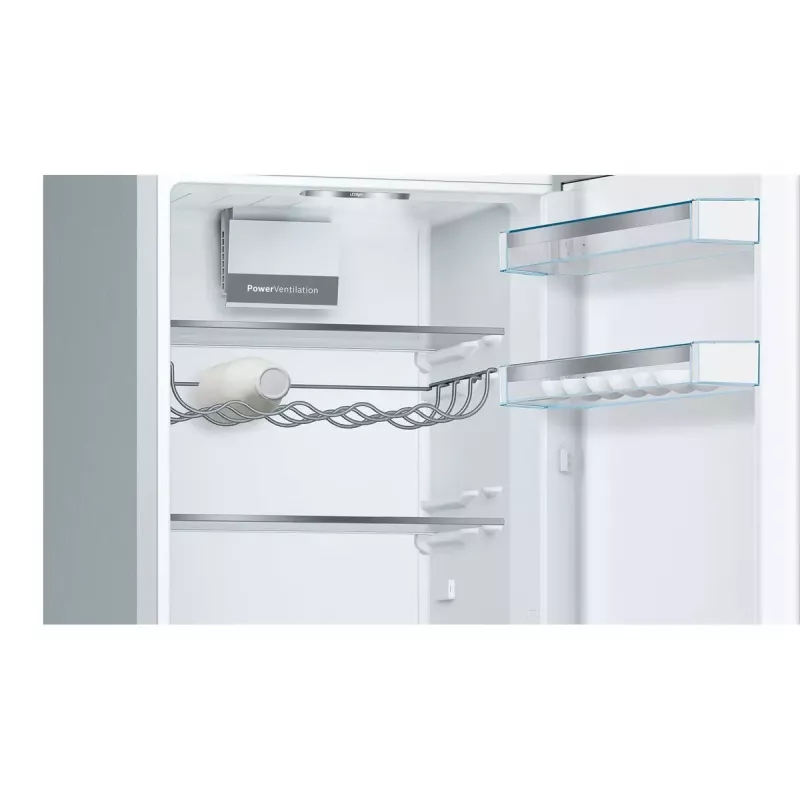Bosch Serie 6 KGE36AICA ledusskapis-ar-saldētavu brīvstāvošs 308 L Nerūsējošais tērauds