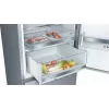Bosch Serie 6 KGE39ALCA ledusskapis ar saldētavu, brīvi stāvošs, 343 L, nerūsējošais tērauds