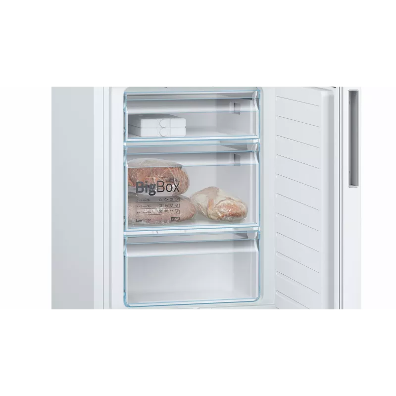 Bosch Serie 6 KGE36AWCA ledusskapis-saldētava Brīvi stāvošs 308 L Balts