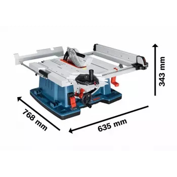 Bosch GTS 10 XC Professional 2100 W 3200 apgr./min