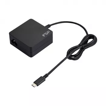 FSP NB C 65 Adapter PD, Output: 5V, 9V, 12V, 15V, 20V, Universal, Indoor, 100 - 240 V, 50/60 Hz, 65 W, 5 - 20 V