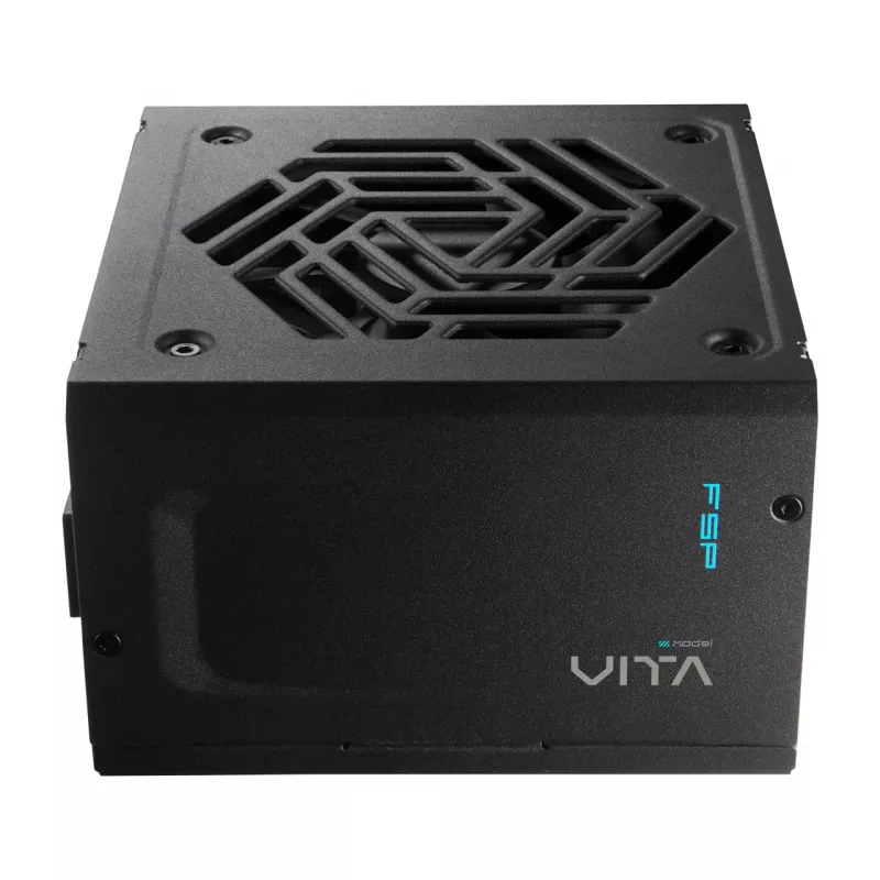 FSP VITA GM 650W barošanas bloks ATX ATX3.1 Melns, 650 W, 100 - 240 V, 50/60 Hz, 8-4 A, Aktīva, 100 W