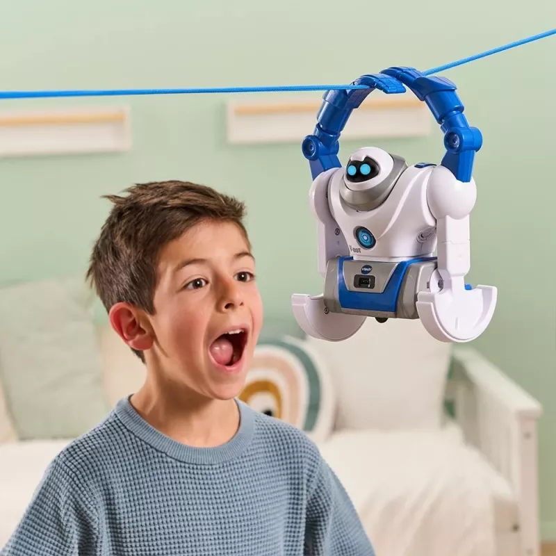 VTech V-Bot, zēns/meitene, 5 gadi, skaņa VTech V-Bot. Baterijas tips: AA. Produkta krāsa: Melna, zila, balta