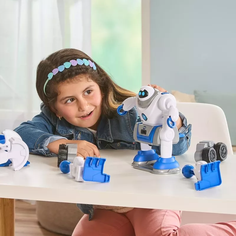VTech V-Bot, zēns/meitene, 5 gadi, skaņa VTech V-Bot. Baterijas tips: AA. Produkta krāsa: Melna, zila, balta