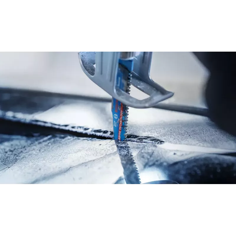 Bosch 2 608 900 378 finierzāģa/figūrzāģa/abrazīvā zāģa asmens, sabre zāģa asmens, augstas oglekļa tērauda (HCS), 1 gab.