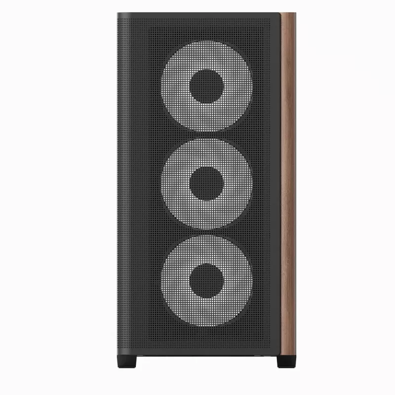 Mini Tower PC Aerocool D301A Melns Wood ATX Barošanas bloks