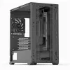 Mini Tower PC Aerocool D301A Melns Wood ATX Barošanas bloks