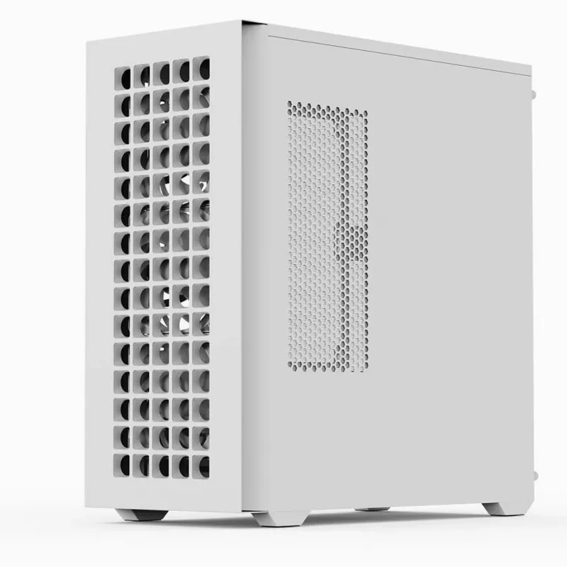 Aerocool D502A Midi Tornis Balts