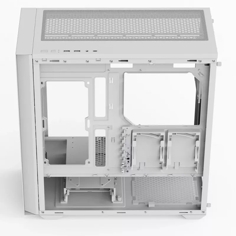 Aerocool D502A Midi Tornis Balts