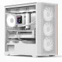 Aerocool D301A Mini Tornis Balts, Koks