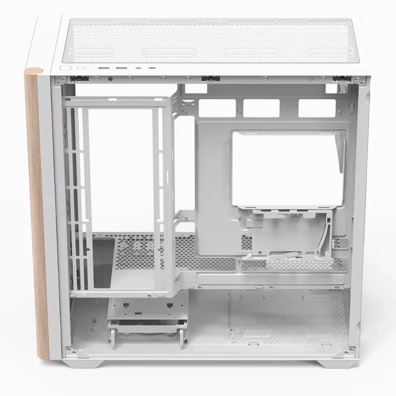 Aerocool D301A Mini Tornis Balts, Koks