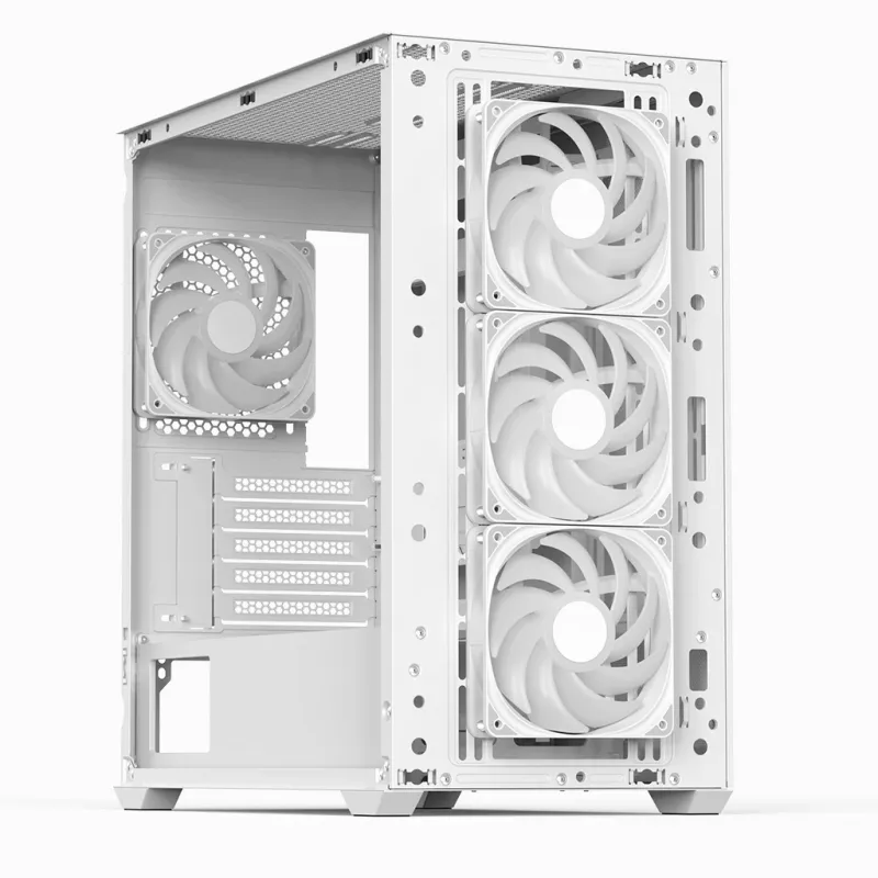 Aerocool D301A Mini Tornis Balts, Koks