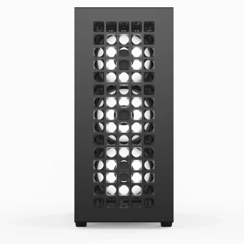 Aerocool D502A Midi Tower melns
