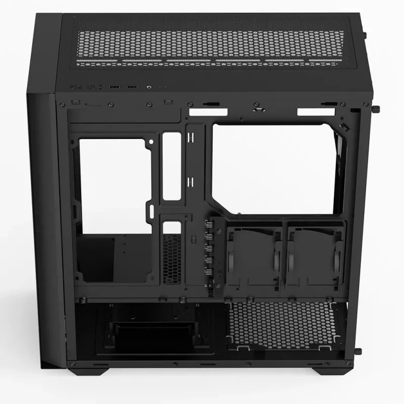 Aerocool D502A Midi Tower melns