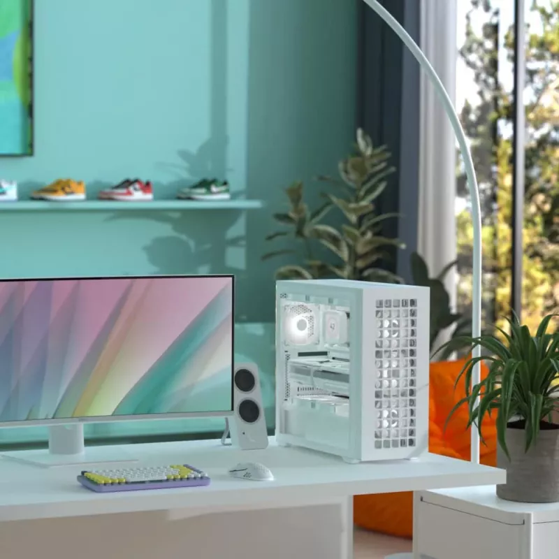 Aerocool D502A Midi Tower melns