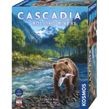 Kosmos Cascadia Rolling Rivers 30 min Galda spēle Stratēģija
