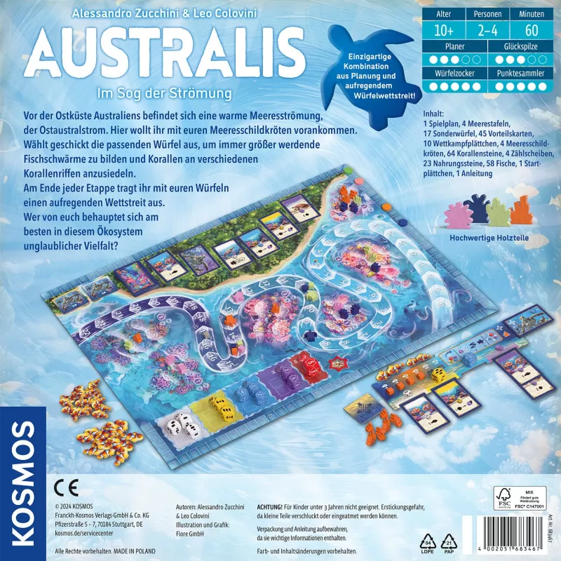Kosmos Australis galda spēle