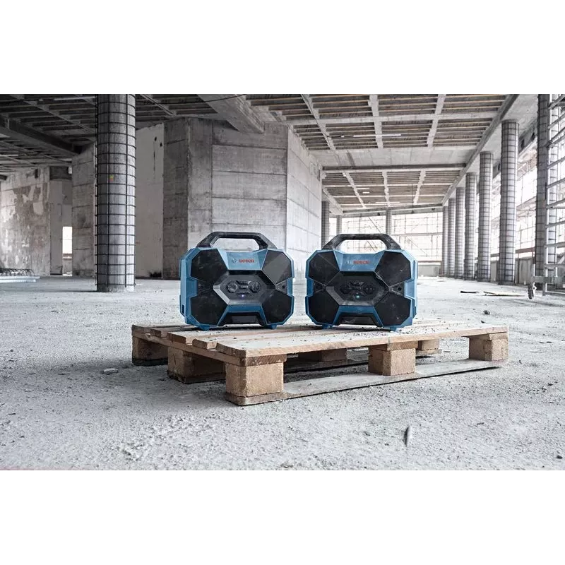 Bosch GPB 18V-6 C Professional 2.1 pārnēsājama skaļruņu sistēma Zila 24 W