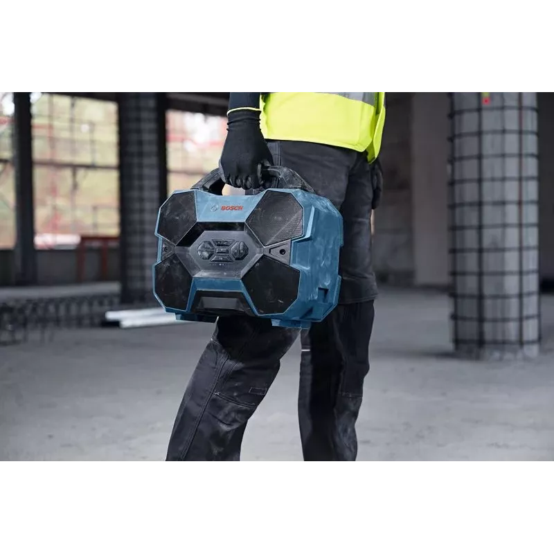 Bosch GPB 18V-6 C Professional 2.1 pārnēsājama skaļruņu sistēma Zila 24 W