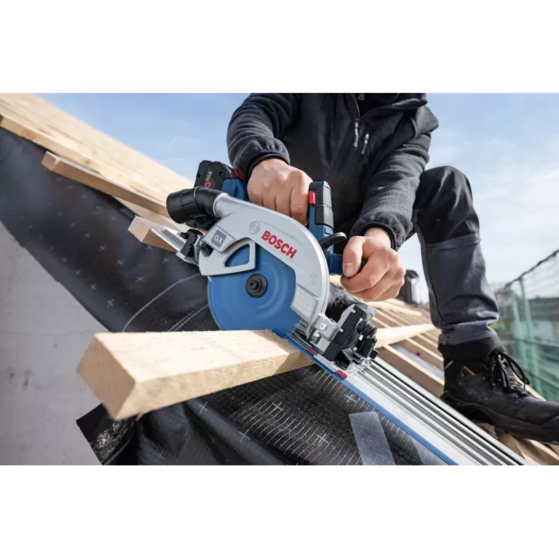 Bosch GKS 18V-57-2 GX 16,5 cm melns, zils 5000 apgr./min