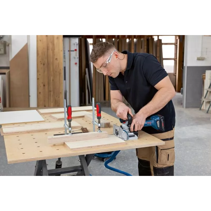 Bosch GFF 18V-22 Professional leņķa slīpmašīna 11000 RPM Melna, Zila