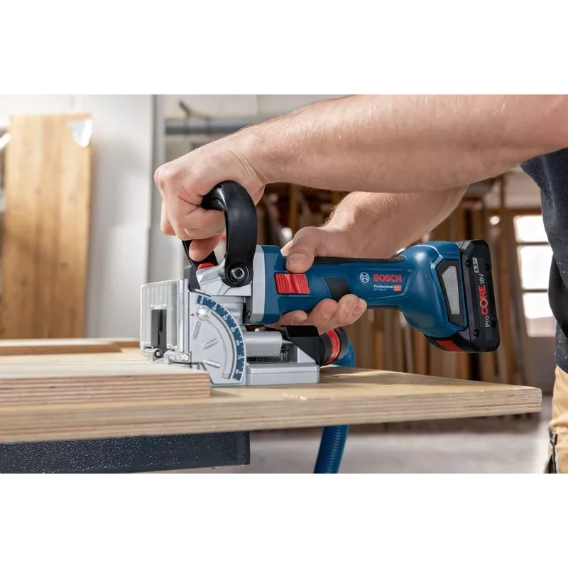 Bosch GFF 18V-22 Professional leņķa slīpmašīna 11000 RPM Melna, Zila
