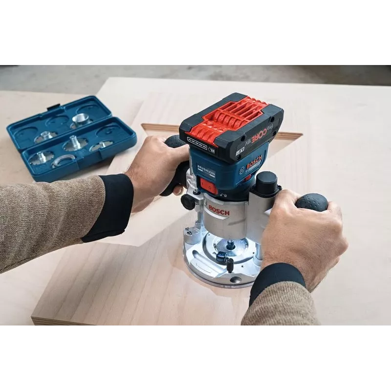Bosch GKF 18V-8 Melns, Zils 30000 RPM
