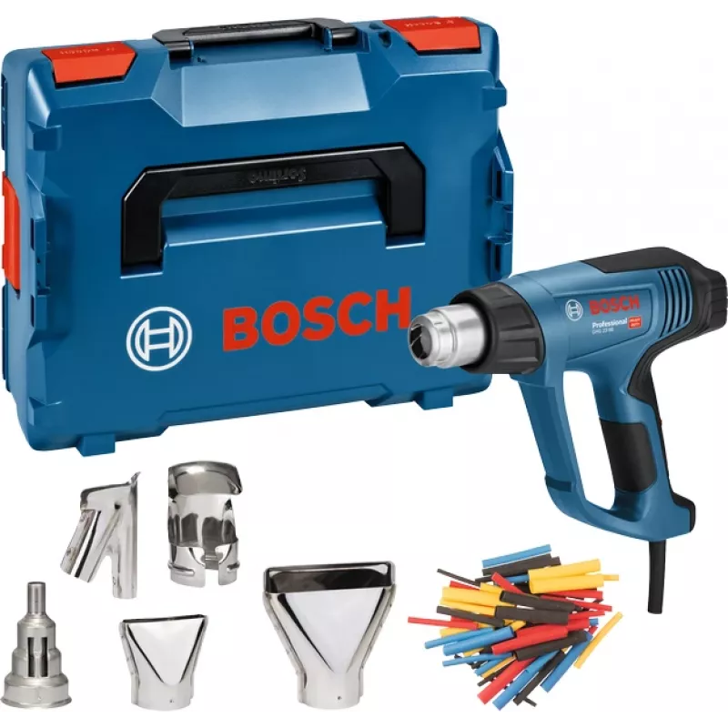 Bosch GHG 23-66 Professional Karstā gaisa pistole 500 l/min 650 °C 2300 W Zila