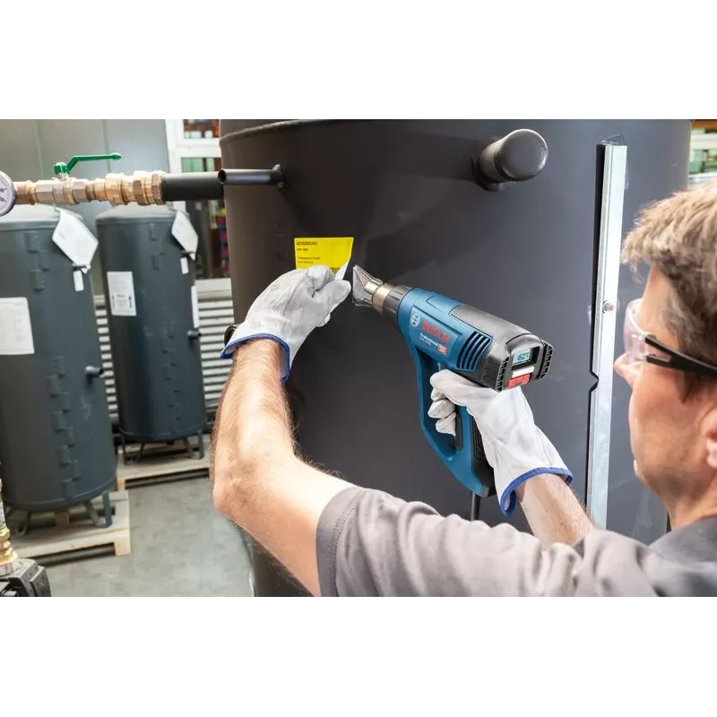 Bosch GHG 23-66 Professional Karstā gaisa pistole 500 l/min 650 °C 2300 W Zila